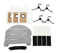 Kit di filtri per spazzole principali di ricambio compatibile con aspirapolvere robot IHome AutoVac Nova auto vuoto