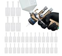 Kit di filtri per vernice, filtri in nylon, 30 pezzi, design ergonomico, per pulire lo spray, precisione per vernici sprayers, Homeowners, Crafting Enthusiasts, Beginners, Performance