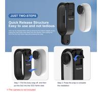 Kit di filtri TELESIN da 4 pezzi (CPL+ND8+ND16+ND32) con custodia protettiva per fotocamera Insta360 GO2