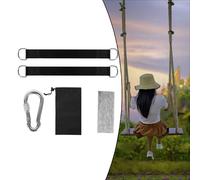 Kit di fissaggio altalena per albero resistente 2 pezzi con cinghie in poliester