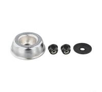 Kit di fissaggio lama in metallo per decespugliatore - Kit di dadi di ricambio con M10 x 1,0LH e per filettatura sinistra M12 x 1,5LH, include rondella di spinta, Rider