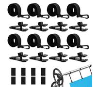 Kit Di Fissaggio Per Avvolgitore Solare Per Piscina, Occhielli Termoisolanti Con Ganci E Clip Di Ricambio Per Attività Ricreative All'aperto, Esercizi E Vacanze