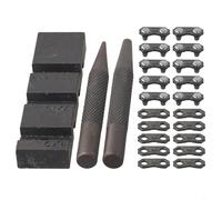 Kit di fissaggio per catena per motosega a passo 325, include rivettatura, base della catena rotta e cinghie di collegamento principale