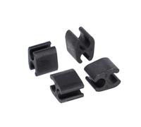 Kit di fissaggio per cavi inguainati XLC BR-X119 (x4) Noir