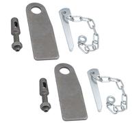 Kit di fissaggio per pannello posteriore dropsider rimorchio piastra occhiell...