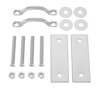 Kit di fissaggio per scaletta per pontone marino RecPro, scale pieghevoli AL-A3, AL-A4, AL-A5 e AL-C4, confezione da 2