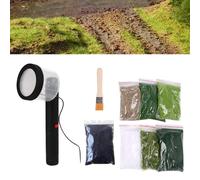 Kit di floccaggio per applicatori di erba statica per il layout del terreno