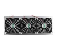 Kit di fogli di refrigerazione a semiconduttore fai-da-te Frigorifero a semiconduttore a tre conduttori Raffreddamento del condizionatore d'aria Radiatore a semiconduttore 20A 12V Mini frigorifero fai