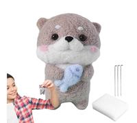 Kit Di Foglio Di Ago - Set Di Artigianato, Strumenti In Feltro Di Lana | Kit Per Principiante Completo Con Aghi Di Fuoco, Cuscino In Spugna, Idiota Colorato, Istruzioni Per Adulti
