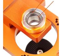 Kit di foratura regolabile per cerniere a scomparsa da 35 mm, strumento di localizzazione dei fori per la lavorazione del legno con regolazione del margine a 4 livelli, lega di alluminio e acciaio