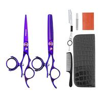 Kit di forbici per capelli da 60 pollici Set di forbici da taglio rotanti Forbici professionali da parrucchiere JP440C Accessori da barbiere in acciaio Tagliacapelli da pollice rotanti professionali