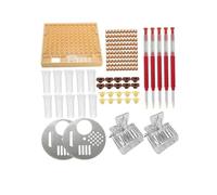 Kit di forniture per apicoltura, sistema di allevamento delle regine in plastica - con strumento di innesto e coppe per cellule per la gestione dell'alveare