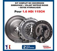 Kit Di Frizione Volano Motore Rigido Supporto Idraulico Per 207 208 308 1.6 HDi