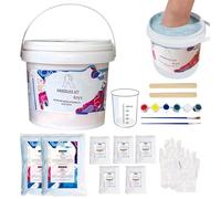 Kit di fusione a mano per famiglia RomaHand Realistico e sicuro Casting Kit decorazione della casa countic kit stampo stampa a mano per Natale, compleanno, fidanzamento, addio al nubilato