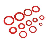 Kit di gamma di lavatrici a rotazione di alta qualità, solido prevenzione della corrosione, 600 pezzi, resistenza al calore, ideale per l'industria elettronica, materiale in acciaio rosso