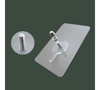 Kit di ganci per quadri da parete, 10 pezzi, adesivi acrilici a vite per appendere cartongesso, supporta oggetti pesanti oltre 5 kg, adatto per pareti in cemento e legno (lunghezza vite 10 mm)