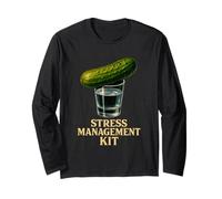 Kit di Gestione dello Stress Divertente Pickle Shot Vodka Gag Maglia a Manica