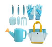 Kit di Giardinaggio per Bambini - 6 Pezzi Annaffiatoio Educativo E Divertente - Kit Attrezzi da Giardino | Per Gioco Di Finzione All'Aperto Con Scavo Innaffiatura Piantagione Fiori Di Primavera E Orta