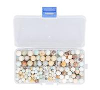 , Kit di gioielli fai-da-te, perline Chakra rotonde lucidate per braccialetti E 10mm 8mm 6mm 4mm con Sto Prodotto artigianale per l'artigianato