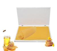 Kit di goffratura di precisione per fondamenta in cera d'api | Stampo a celle esagonali da 4,7 mm o 5,4 mm per realizzare fondamenta standard per cassette nido - Design a rilascio facile,5.4MM