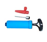 Kit di gonfiaggio ad aria per palloni, pompa ad aria portatile per palloni sportivi, elegante pompa ad aria manuale, pompa ad aria manuale alla moda con ago, pompa da calcio per pallavolo, pickleball
