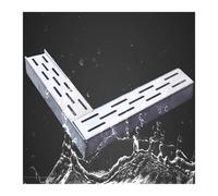 Kit di griglia di drenaggio in acciaio inox per doccia, patio e esterni, sistema di trincea per una gestione efficace dell'acqua e prevenzione degli intasamenti