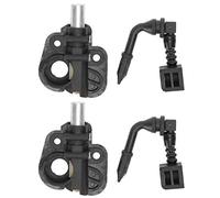 Kit di gruppo della pompa dell'olio Parti di sostituzione durevole premium per partner 350 351 352 370 371 390 motoseghe ABS Edilizia in plastica 2 pacchetto