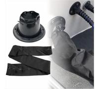 Kit di guaine per cavi e guaine con cerniera, per guida e cablaggio della barca + copertura organizer per cavi da 121,9 cm, protegge le linee del carburante e i cavi elettrici, resistente ai raggi UV
