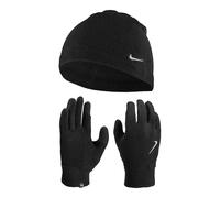 Kit di guanti e cappello Nike Nero L/XL