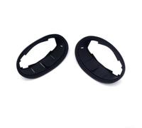 Kit di guarnizioni a specchio in gomma durevole per modelli Mini 2007-2015 | Per una perfetta vestibilità per R55 R56, previene il rumore del vento, gomma nera, kit da 2 pezzi, modelli 2007-2015