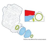 Kit di guarnizioni albero frizione 19135440 CORTECO per VOLVO V50 S40 II
