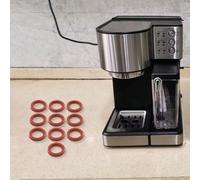 Kit di guarnizioni di ricambio in silicone per macchine da caffè Krups, Melitta e per guarnizioni per unità di erogazione espresso Miele, confezione da 10