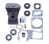 Kit di guarnizioni e rondelle for Cuscinetti dell'albero Motore, pistone e Cilindro for Motosega da 40 mm, Adatto for Pezzi di Ricambio for Attrezzi da Giardino 340 345 E