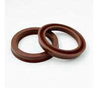 Kit di guarnizioni for alberi idraulici in gomma fluorurata tipo UN/Y 30-42 mm ID - Guarnizione di riparazione durevole for stelo pistone cilindro(42x50x6(1pcs))