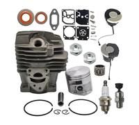 Kit di guarnizioni for carburatore e pistone del cilindro adatto for motosega MS261 MS261C 44,7 mm 1141 020 1200 tappo di ricambio