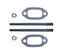 Kit di guarnizioni for dadi e bulloni for prigionieri di scarico della marmitta adatto for motosega 625 630 5M x 6M OEM 5016865-01 5032223-02 pezzi di ricambio