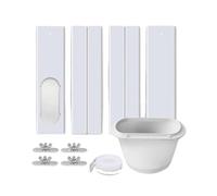 Kit di guarnizioni for finestre for condizionatori d'aria portatili, universali e regolabili, con accessori di collegamento for unità AC(150mm Window Adaptor)