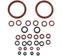 Kit di guarnizioni in silicone da 30 pezzi per Saeco per macchine da caffè Gaggia, 7 misure, set di O-Ring con grasso per la manutenzione dell'unità di infusione e la prevenzione delle perdite