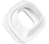 Kit di guarnizioni in silicone per macchina del ghiaccio con scivolo, guarnizione resistente al freddo per alimenti per frigoriferi Samsung RF263BEAESR AA RF28JBEDBSR AA, bianco, 12,7 x 6,3 cm