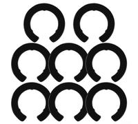 Kit di guarnizioni per cerniera della porta del frigorifero compatibile con i modelli Samsung Da99-04158a Set di otto guarnizioni nere per chiusura stretta ed efficienza energetica negli