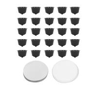Kit di guarnizioni per cialde di caffè Kit di capsule di caffè ricaricabili usa e getta con guarnizione in foglio di alluminio resistente alle alte temperature