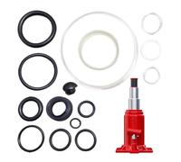 Kit di guarnizioni per cric idraulico da 3 tonnellate, kit di guarnizioni per idraulici con materiale in , set di 15 attrezzi professionali per riparazione auto, per meccanici e