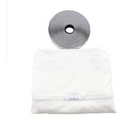 Kit di guarnizioni per finestre per condizionatore d'aria portatile con 3 unità AC regolabili, kit di ventilazione per porta scorrevole, paraspifferi per finestre verticali orizzontali (300 cm)