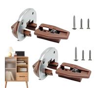Kit di guida per cassetti di ricambio - Fermo per guide per cassetti | sotto piano - Posizionatore di installazione della ferrovia, Guide di guida di robusti, parti di ricambio dei cassetti d