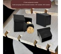 Kit di guide per seghe a coda di rondine per lavorazione del legno Morsetti