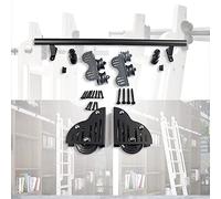 Kit Di Hardware Per Scaletta Scorrevoli Libreria, 100-800 Cm Set Completo Di Aste Per Appendere La Scala Scorrevole, Per Casa/loft(100cm(3.3 ft) track kit)