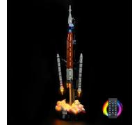 Kit di illuminazione a distanza compatibile con Lego NASA Artemis Space Launch System Rocket 42221 (nessun modello), kit di illuminazione a LED compatibile con Lego Space Launch System Rocket