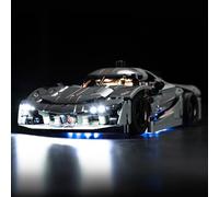 Kit di illuminazione a LED compatibile con Lego Technic Koenigsegg Jesko Absolut Grey Hypercar (senza modello) Kit di illuminazione decorativa per 42173 Koenigsegg Jesko Absolut Super Sports Car