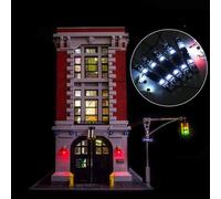 Kit di illuminazione a LED FAI DA TE SOLO per LEGO 75827 Ghostbusters Firehouse Mattoncini