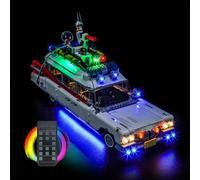 Kit di illuminazione a LED per Lego 10274 Ghostbusters ECTO-1 - Luci personalizzate da montare, compatibile con questo modello (Modello Non Incluso)(Edizione Musicale con telecomando)
